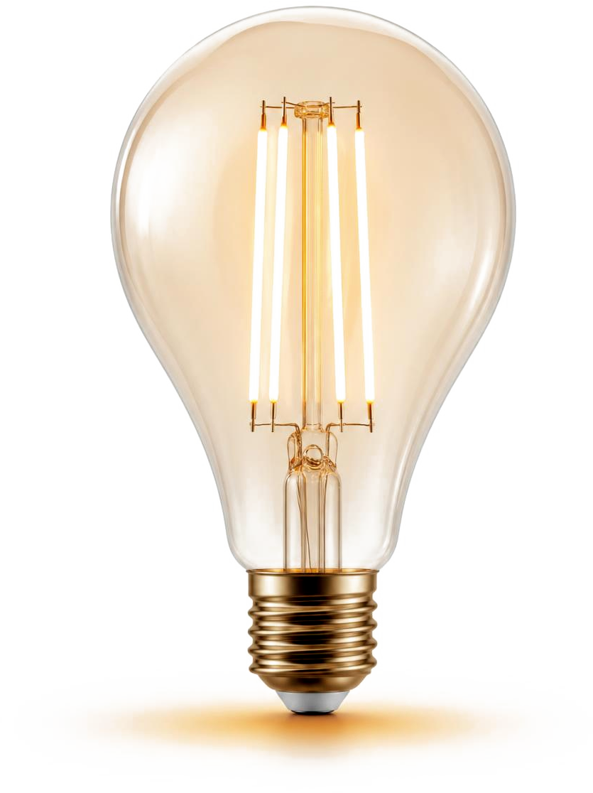 Lampadina accesa, simbolo della fornitura elettrica